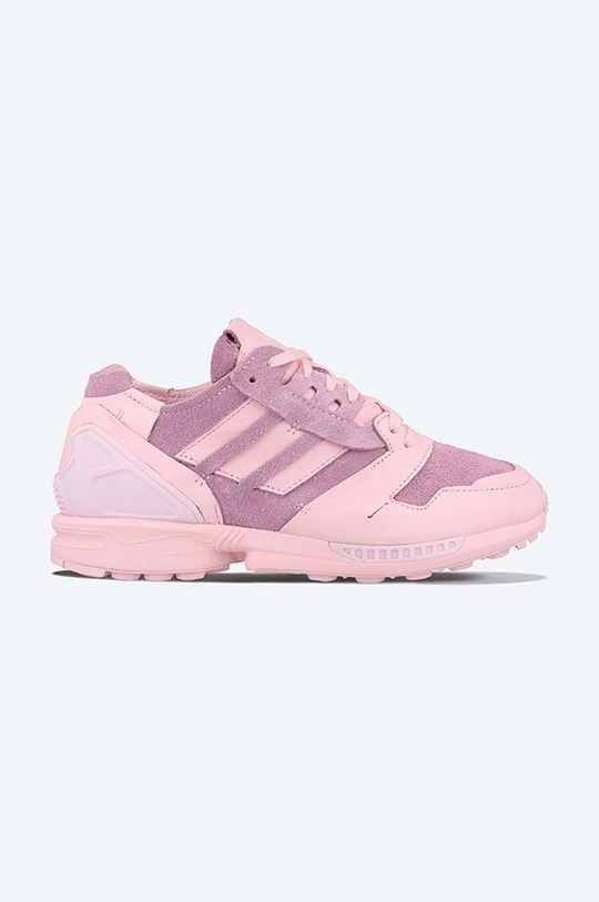 różowy adidas Originals sneakersy skórzane ZX 8000 Minimalist Icons Unisex