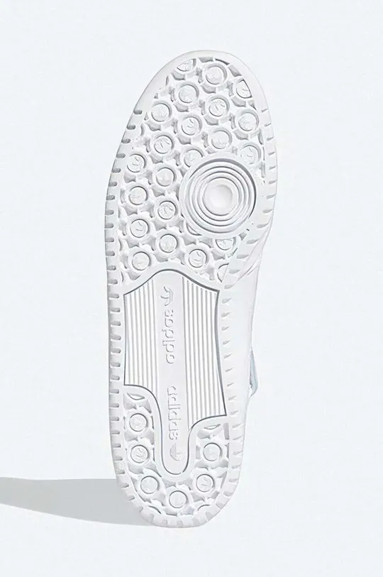 adidas Originals leather sneakers Forum Mid white