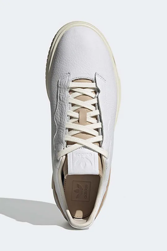adidas Originals sneakersy skórzane Supercourt Premium Cholewka: Skóra naturalna, Wnętrze: Materiał tekstylny, Skóra naturalna, Podeszwa: Materiał syntetyczny