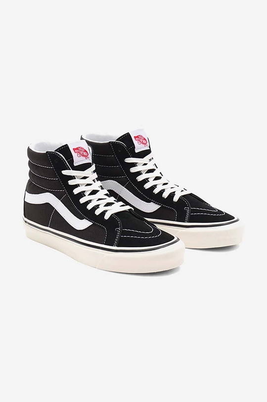 black Vans trainers Sk8-Hi 38 Dx