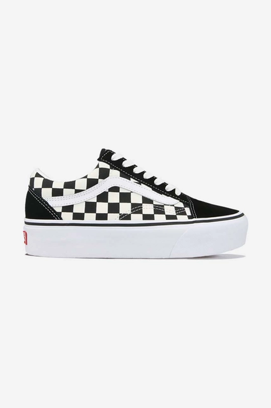 alb Vans teniși Old Skool Platform Unisex