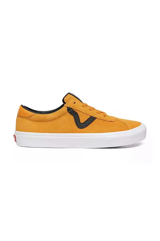 orange Vans suede plimsolls Sport Unisex