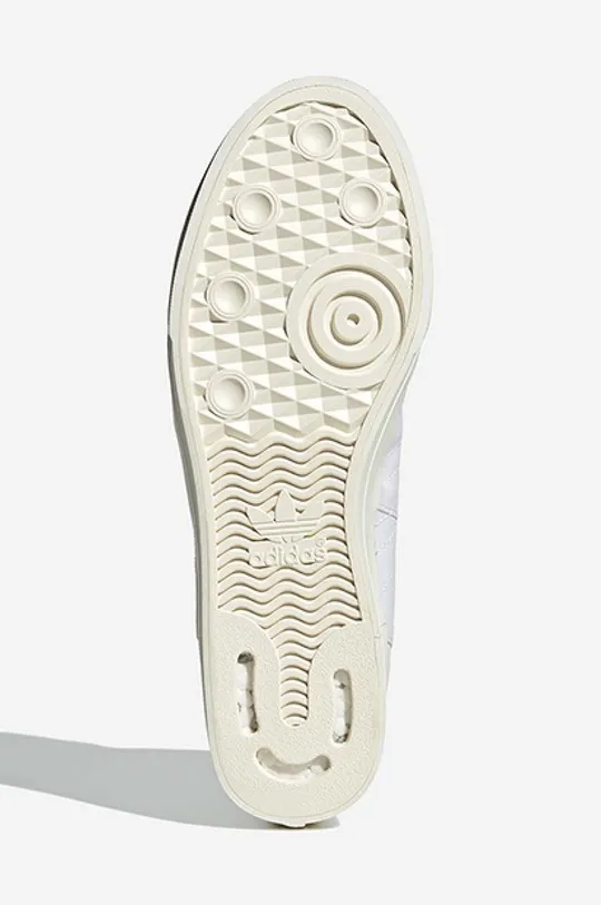 Πάνινα παπούτσια adidas Originals Nizza Hi by Parley λευκό