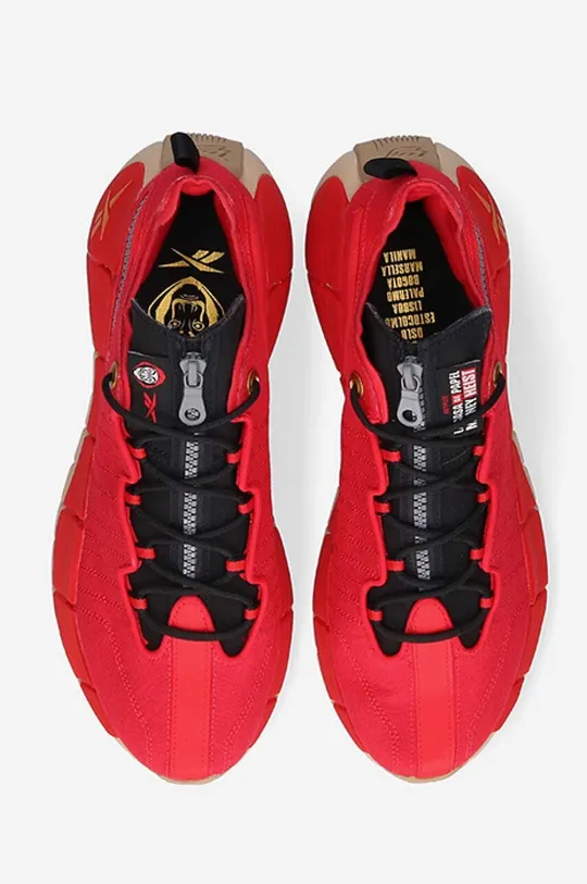 czerwony Reebok Classic sneakersy Zig Kinetica II