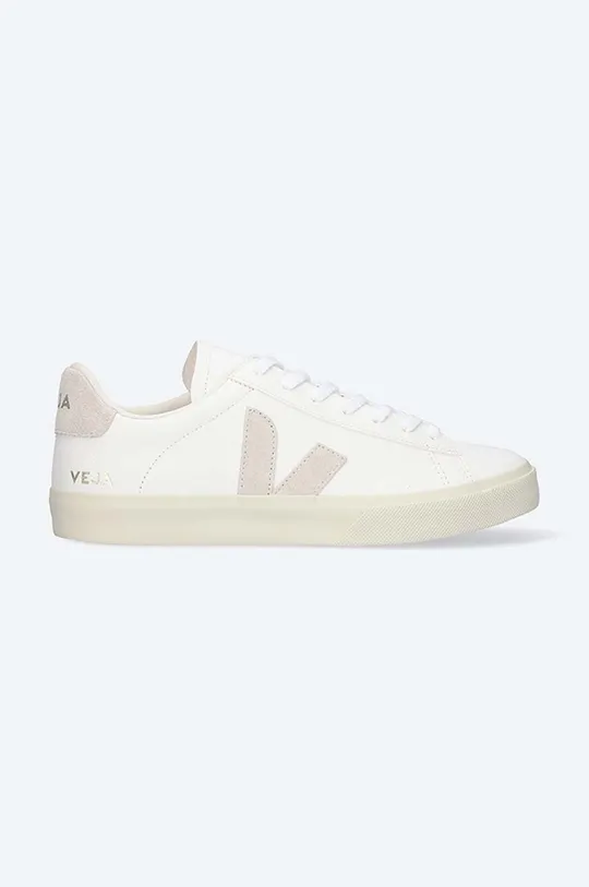 white Veja leather sneakers Campo Chromefree Unisex