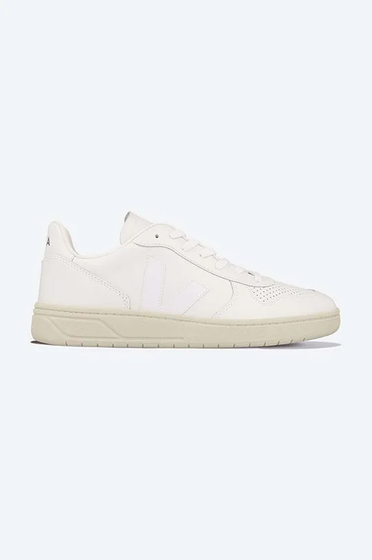 white Veja leather sneakers V-10 Leather Extra-White Unisex