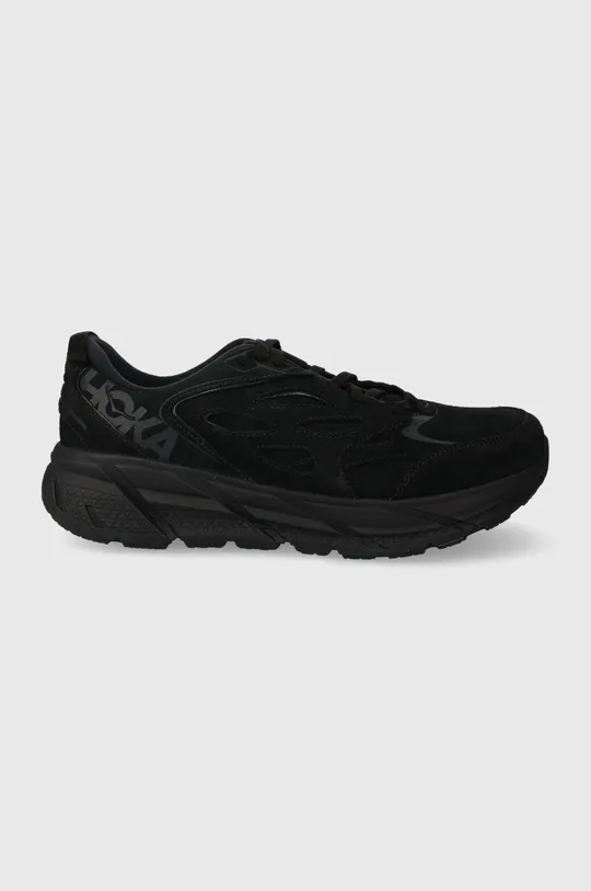 σκούρο μπλε Σουέτ παπούτσια Hoka One One Us Clifton L Unisex