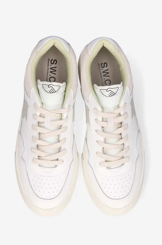 λευκό Δερμάτινα αθλητικά παπούτσια S.W.C Pearl S-Strike Leather