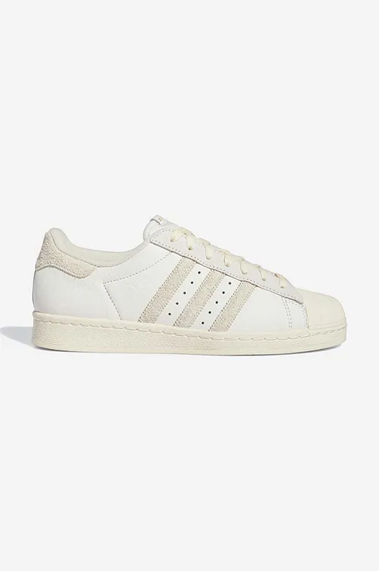 beige adidas Originals leather sneakers Superstar Unisex