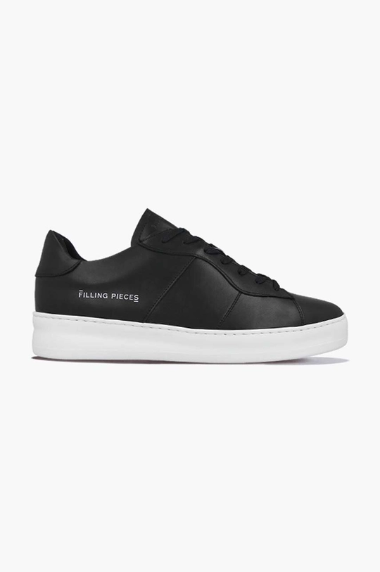 negru Filling Pieces sneakers din piele Light Plain Court All Black Unisex