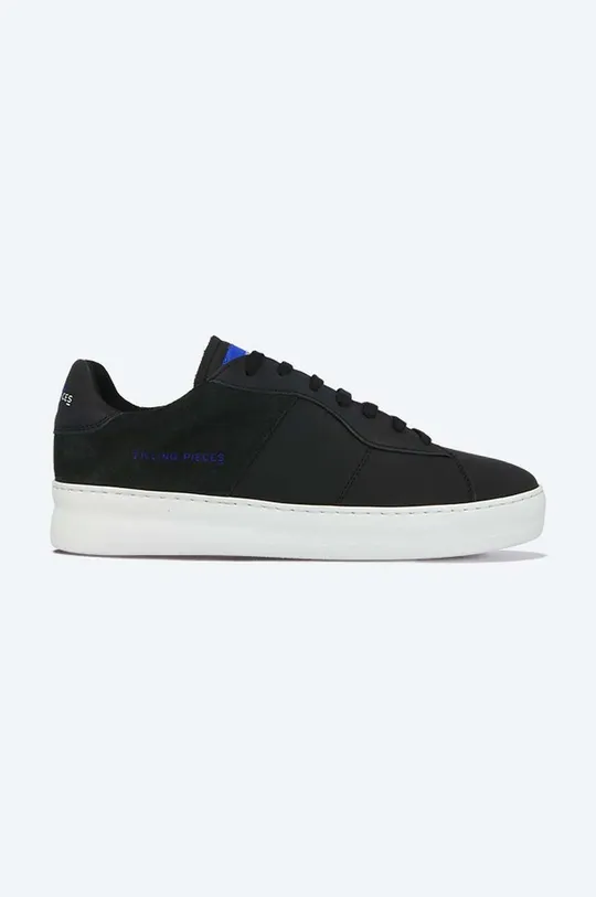 czarny Filling Pieces sneakersy skórzane Low Plain Court 683 Organic Unisex