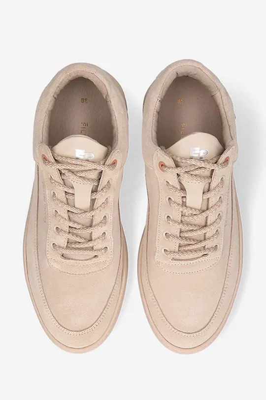 brown Filling Pieces leather sneakers Low Eva Suede