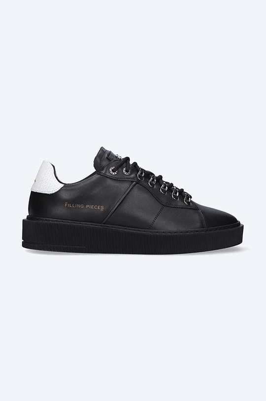 black Filling Pieces leather sneakers Unisex