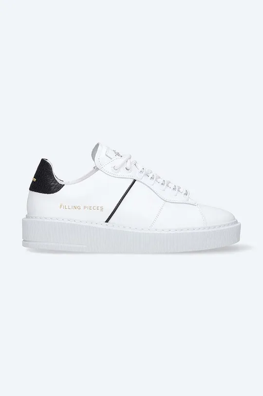 white Filling Pieces leather sneakers Unisex
