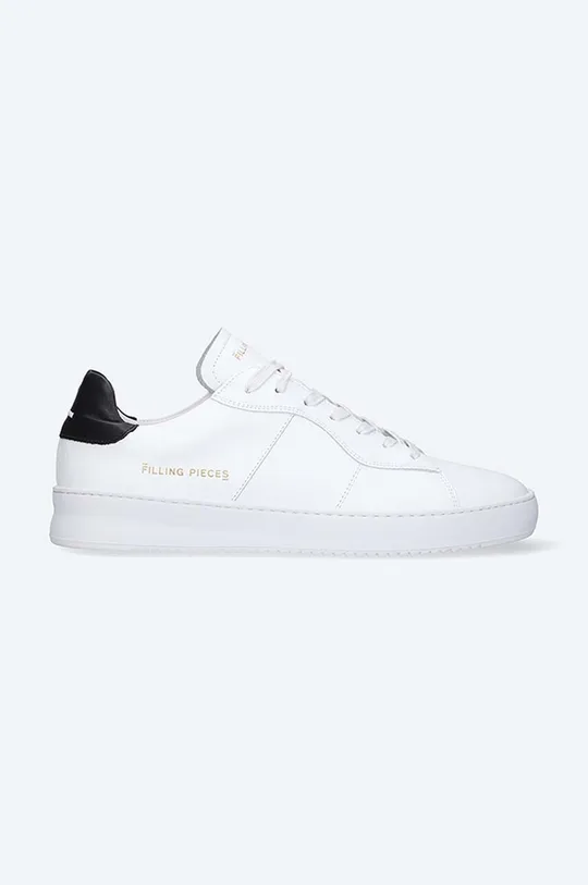 white Filling Pieces leather sneakers Court Bianco Unisex