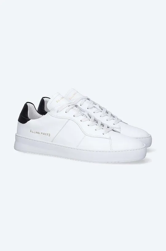 Filling Pieces leather sneakers Court Bianco Unisex