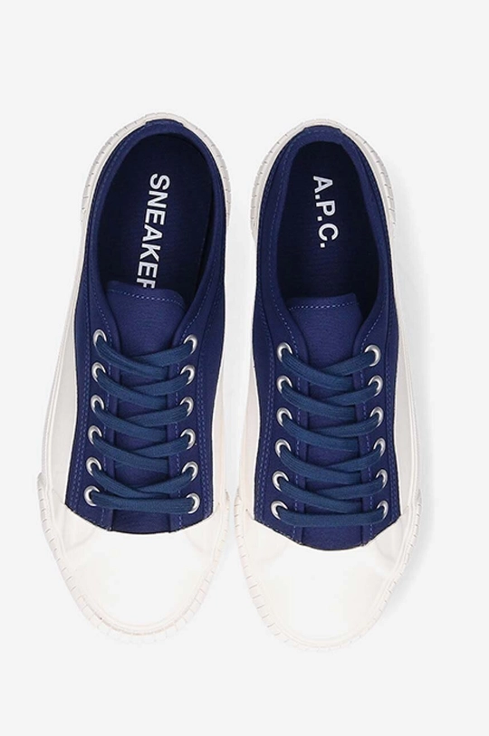 navy A.P.C. plimsolls Iggy Basse