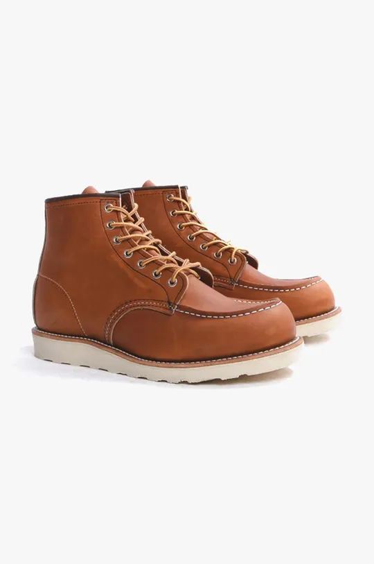 brązowy Red Wing buty skórzane