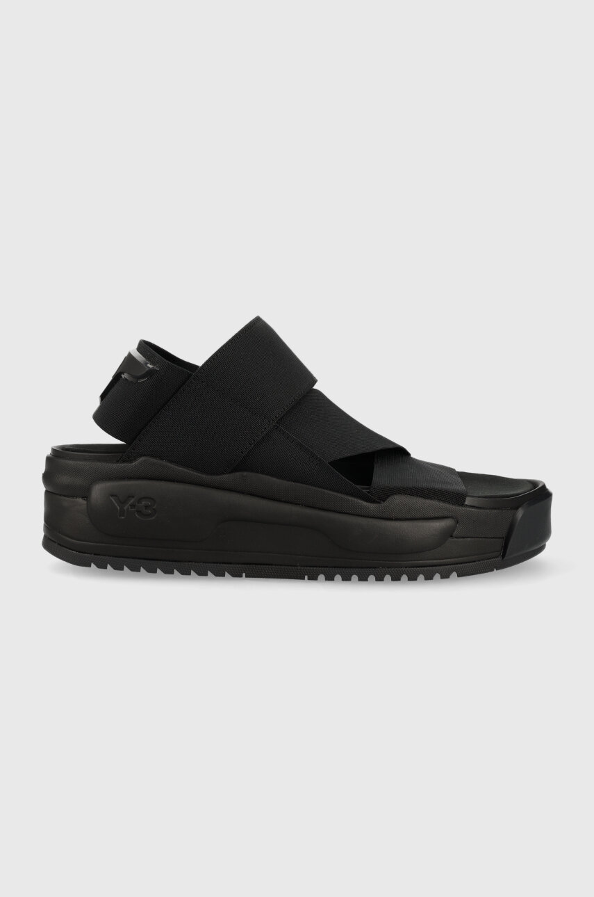 black adidas Originals sandals Y-3 Rivalry Unisex