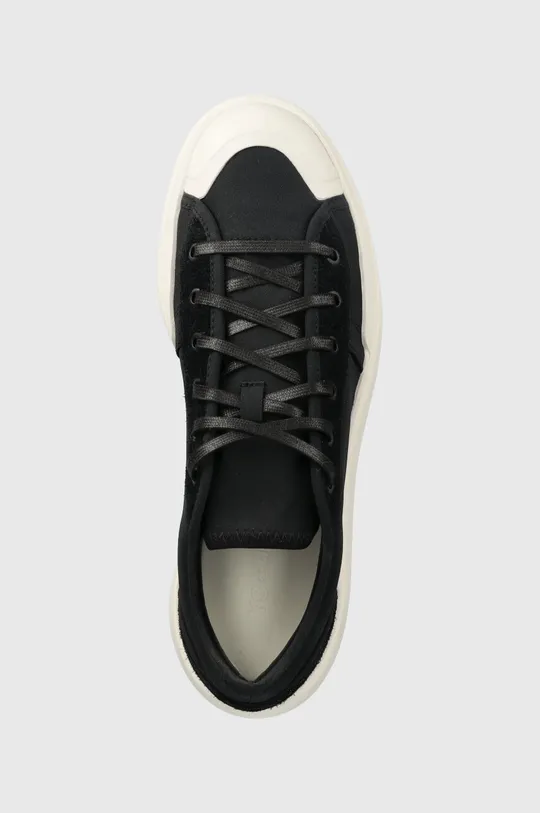 black adidas Originals plimsolls Y-3 Ajatu Court Low