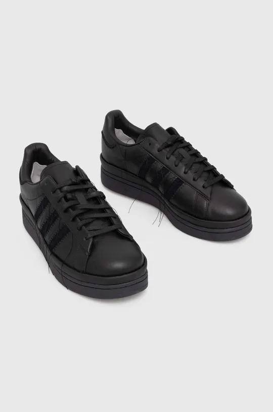 adidas Originals leather sneakers Y-3 Hicho black