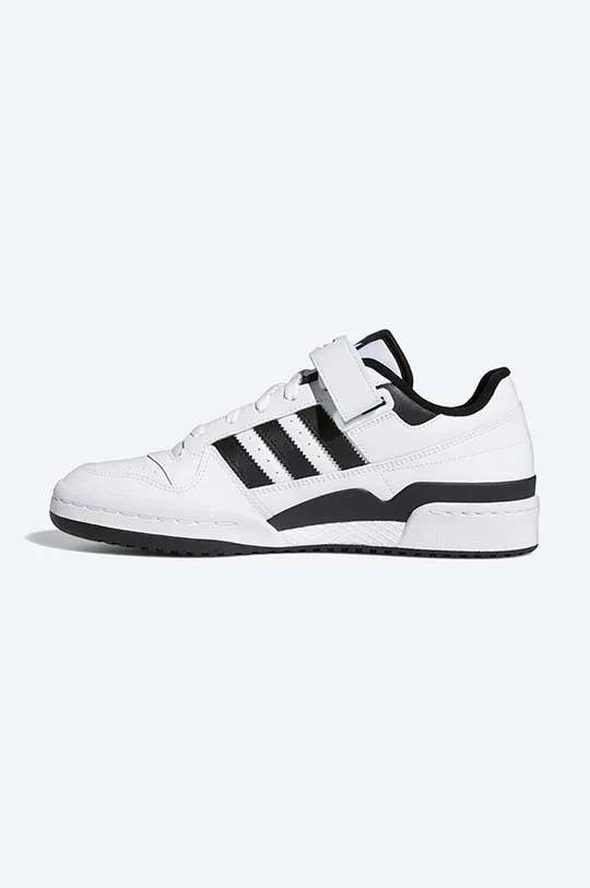 adidas Originals leather sneakers Forum Low FY7757 <p> Uppers: Natural leather Inside: Textile material Outsole: Synthetic material</p>