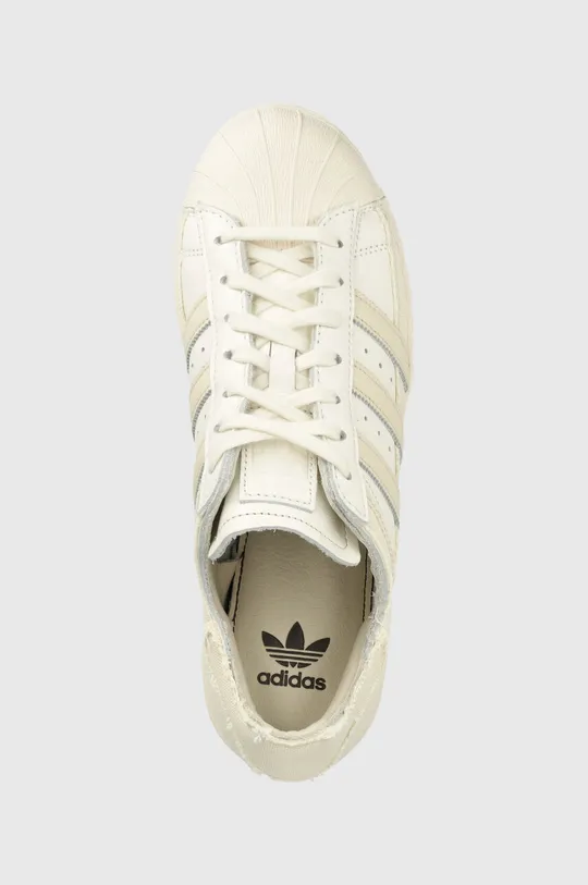 beige adidas leather sneakers Superstar 82 GY2568