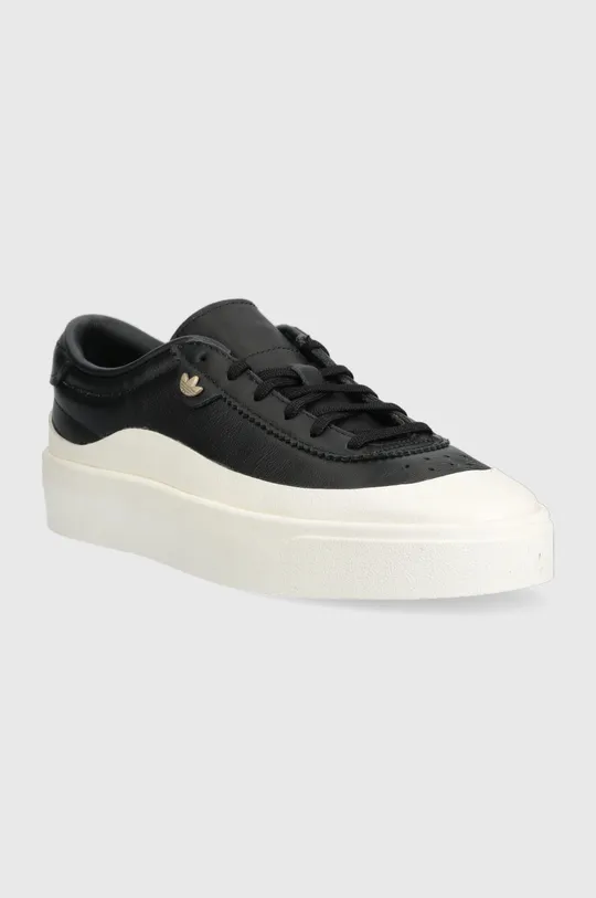 Kožené sneakers boty adidas Originals Nucombe H06383 černá