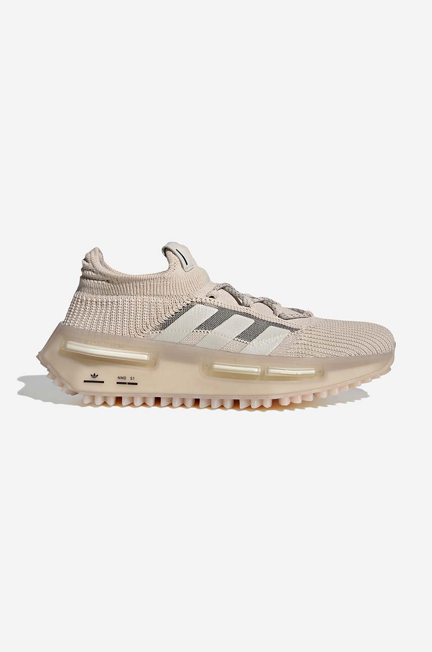 beige adidas Originals shoes NMD_S1 Unisex