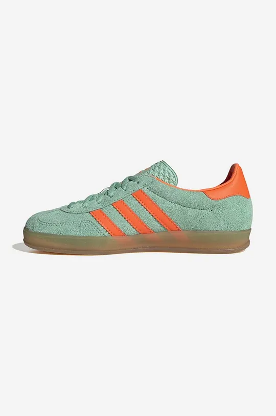 adidas leather sneakers Gazelle Indoor W green