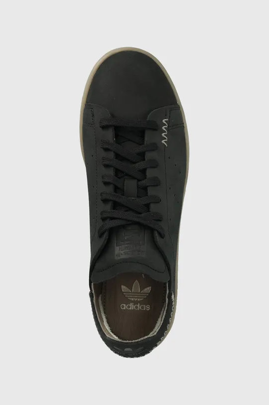 negru adidas Originals sneakers din piele întoarsă Stan Smith Recon