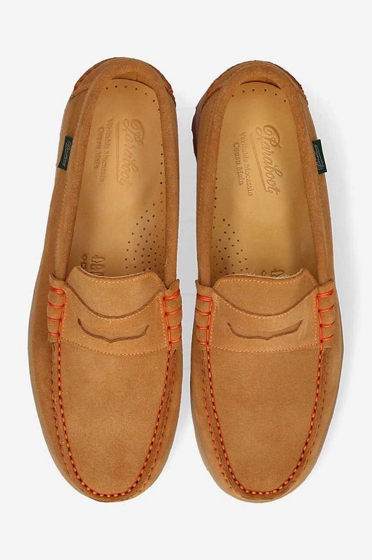 Paraboot suede loafers brown