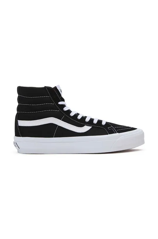 μαύρο Πάνινα παπούτσια Vans Premium Standards Sk8-Hi Reissue 38 Unisex