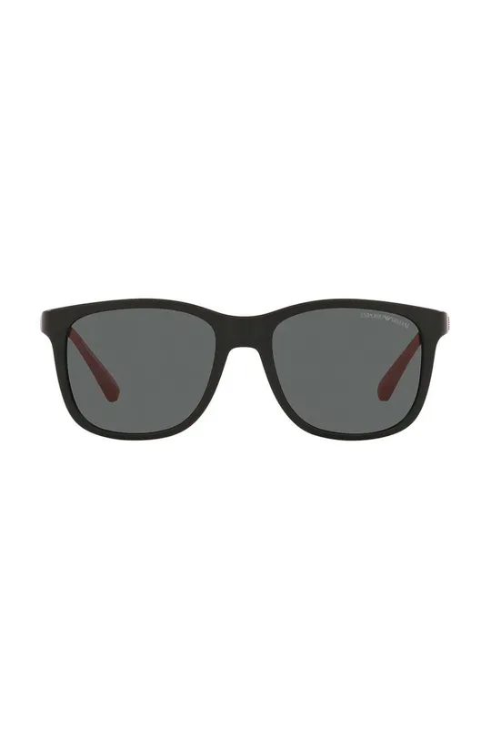 Emporio Armani okulary przeciwsłoneczne dziecięce bordowy