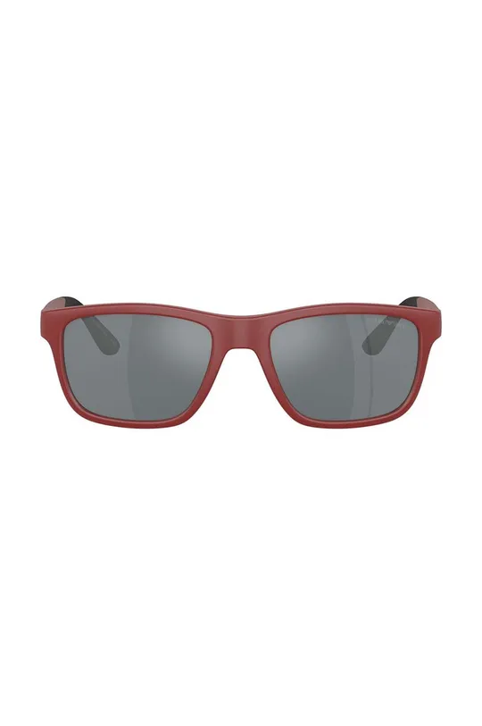 Emporio Armani okulary przeciwsłoneczne dziecięce czerwony