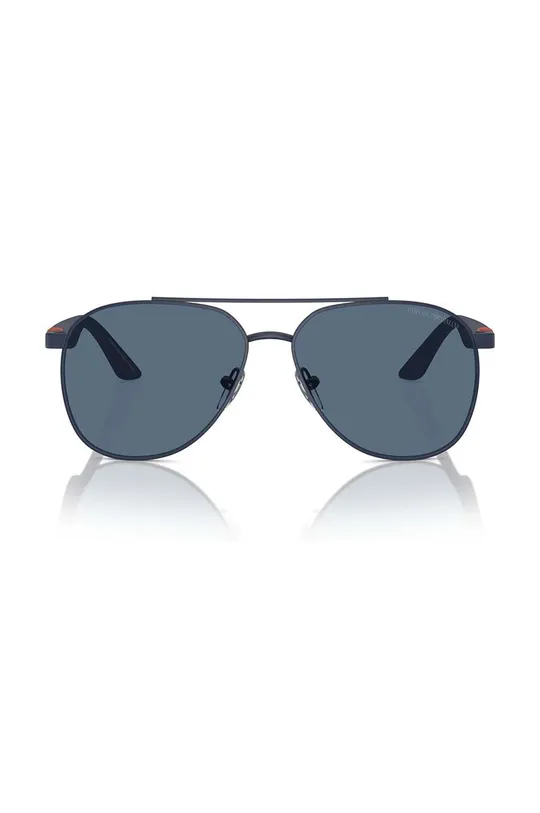 Дитячі сонцезахисні окуляри Emporio Armani темно-синій