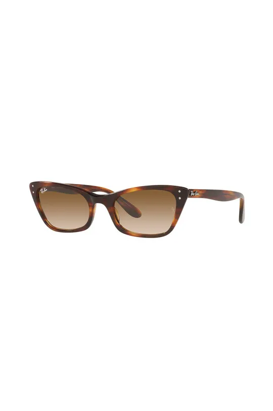 Ray-Ban okulary przeciwsłoneczne LADY BURBANK brązowy