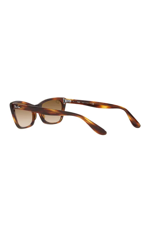 brązowy Ray-Ban okulary przeciwsłoneczne LADY BURBANK