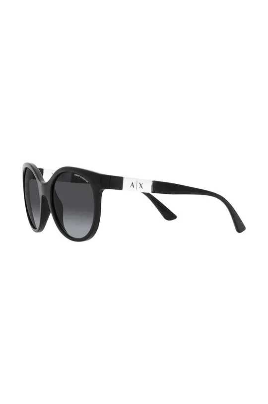 czarny Armani Exchange okulary przeciwsłoneczne 0AX4120S