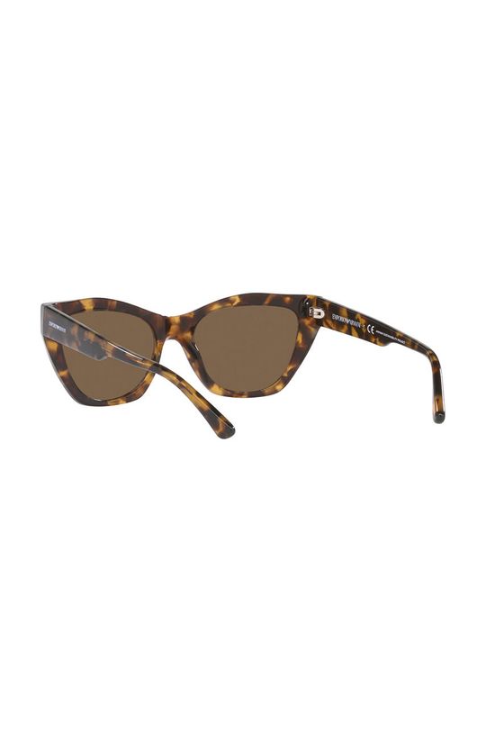 brązowy Emporio Armani okulary przeciwsłoneczne 0EA4176