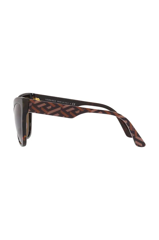 marrone Versace occhiali da sole