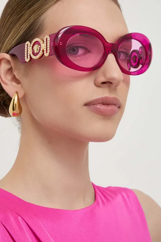rosa Versace occhiali da sole Donna