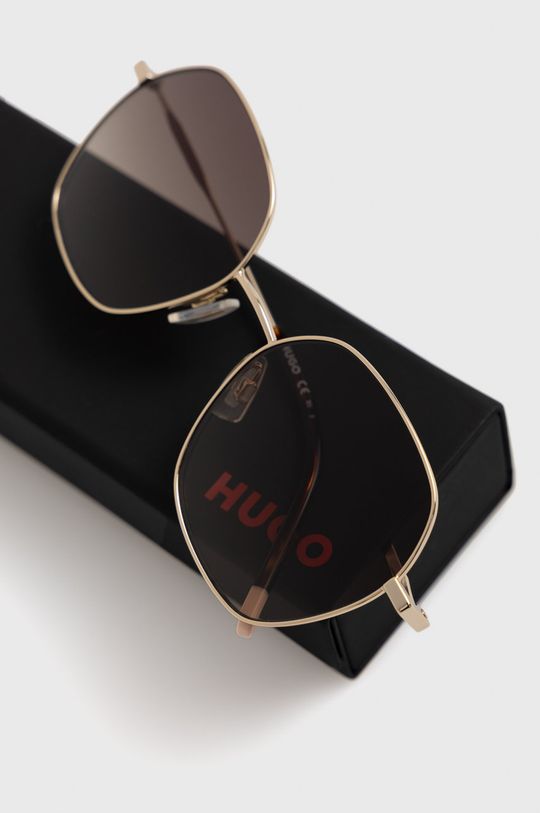 złoty HUGO okulary przeciwsłoneczne HG.1183/S