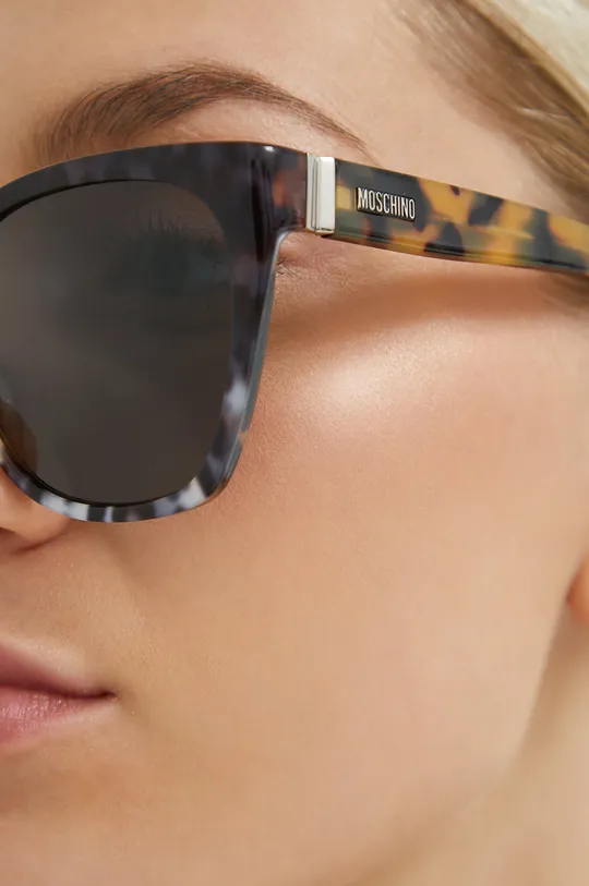 Slnečné okuliare Moschino hnedá