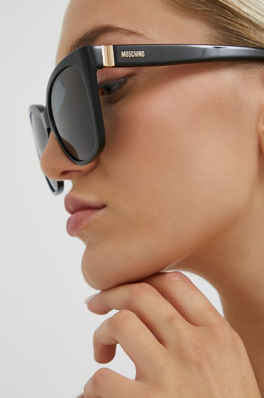 Moschino okulary przeciwsłoneczne czarny