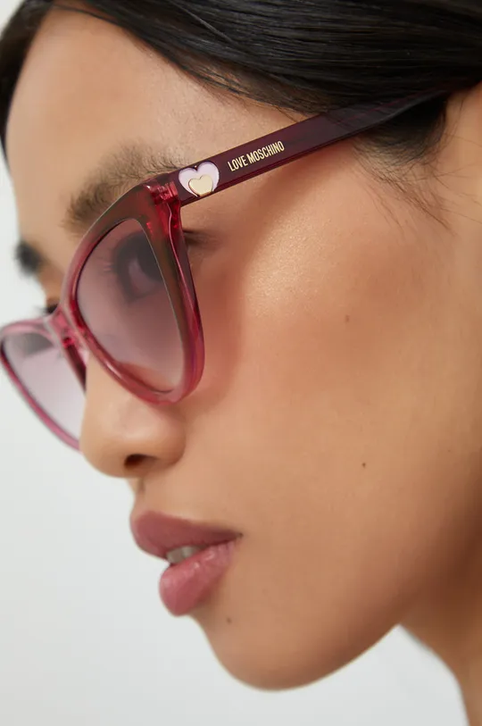Γυαλιά ηλίου Love Moschino ροζ