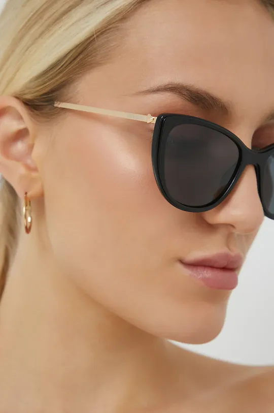 Love Moschino okulary przeciwsłoneczne czarny