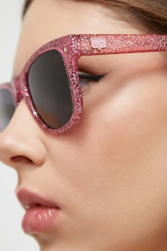 Сонцезахисні окуляри Chiara Ferragni рожевий