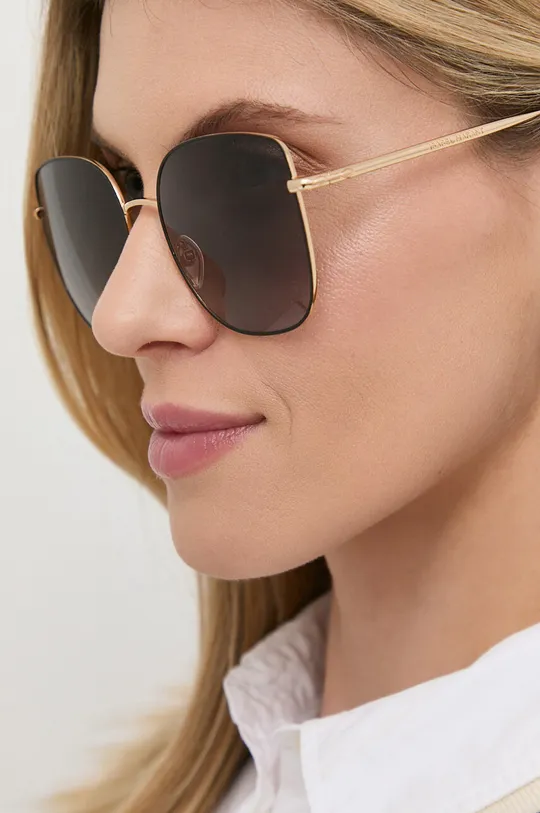 золотий Сонцезахисні окуляри Isabel Marant Жіночий
