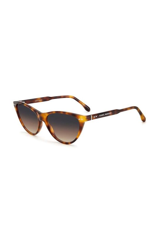 Isabel Marant okulary przeciwsłoneczne ciemny brązowy